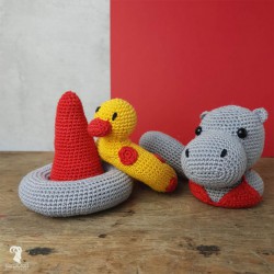HARDICRAFT HAAKPAKKET AMIGURUMI HELGA HIPPO