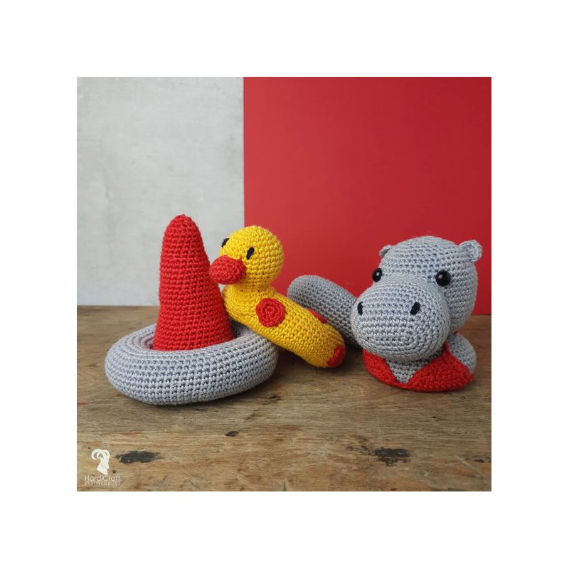 HARDICRAFT HAAKPAKKET AMIGURUMI HELGA HIPPO HARDICRAFT HAAKPAKKET AMIGURUMI HELGA HIPPO