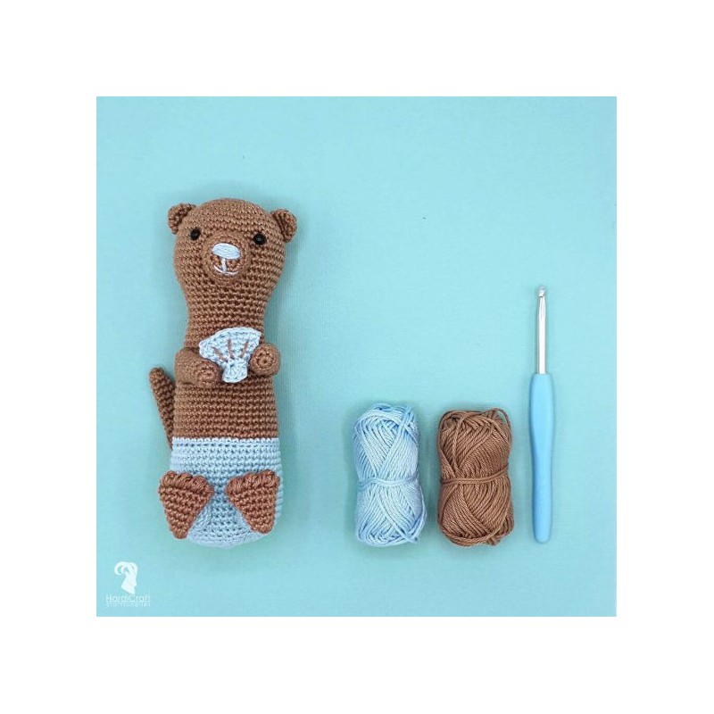 HARDICRAFT HAAKPAKKET AMIGURUMI OTIS OTTER HARDICRAFT HAAKPAKKET AMIGURUMI OTIS OTTER